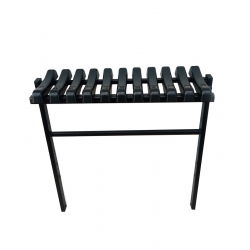 Temető, temető pad - bordás ülés, föld alatti szereléshez - Szélesség: 72 cm - 