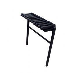 Temető, temető pad - bordás ülés, föld alatti szereléshez - Szélesség: 72 cm - 
