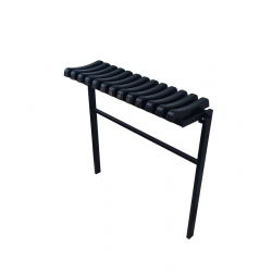 Temető, temető pad - bordás ülés, föld alatti szereléshez - Szélesség: 83 cm - 