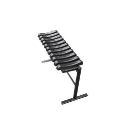 Önálló bordás temető, temető pad, szélesség: 72 cm - 