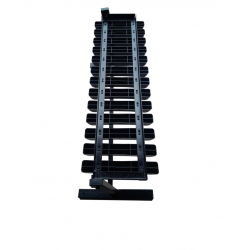 Szabadon álló, bordázott temető, temető pad - Szélesség: 83 cm - 