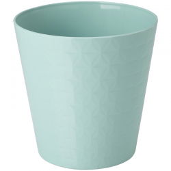 Kućište okruglog lonca "Diament petit" - 22 cm - zamračeno menta-zeleno - 