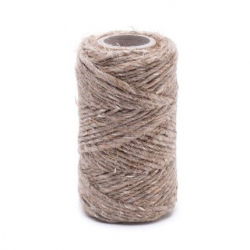 Spago di canapa naturale - 100 g / 40 m - 