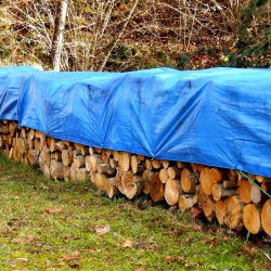 Lona - 4 x 8 m - azul - 