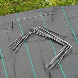 Štípací kleště Agrotextilie, fleece, fólie, plachta a rohože - 20 x 12 cm - 10 ks - 