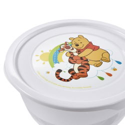 Набор из 5 круглых 0,5-литровых прозрачных контейнеров Iza "Winnie" - 
