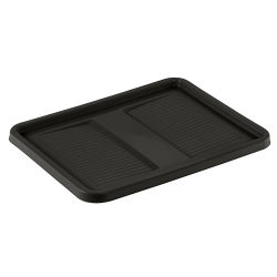 Nắp hộp than chì màu xám than chì - 40 x 30 cm - vừa với thùng vận chuyển của Robert - 