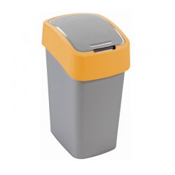25-litrový žltý kôš na odpadky Flip Bin - 