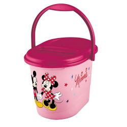 Ružový plienkový kôš „Mickey & Minnie“ - 