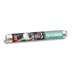 Folie de folie de aluminiu pe o rolă - 10 m - 