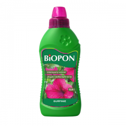Surfinia (tagumine petuunia) väetis - BIOPON® - 500 ml - 