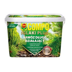 Long-lasting conifer fertilizer "Iglaki Plus" (Conifer Plus) - Compo® - 4.5 kg
