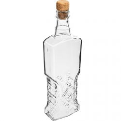Bufféflaska med kork - 500 ml - 