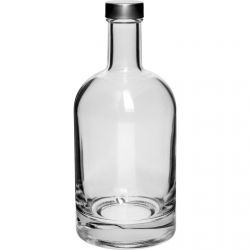 "Miss Barku" (Miss Cocktail Cabinet) flaska med en avtappad keps - vit - 500 ml - 