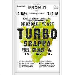 Tislaajan hiiva Turbo - Grappa - 23 g - 