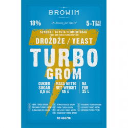 Tislaajan hiiva Turbo - Grom (Thunder) 5-7 päivää - 85 g - 