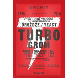 Tislaajan hiiva Turbo - kromi 72 h - 120 g - 