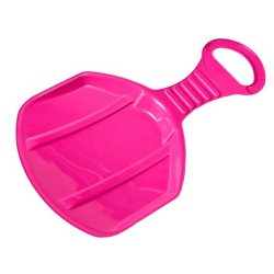 Tragbarer Schneeschieber, Butt Seat Sled - Kid - Pink - 