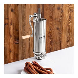 Insaccatrice verticale per salsicce, kabanos, salame e altre conserve di carne - per 2,5 kg di carne - 