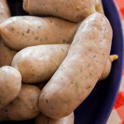 Insaccatrice orizzontale per salsicce, kabanos, salame e altre conserve di carne - per 4 kg di carne - 