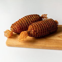 Gumival bevont húsháló - 18 cm x 3 m - sütőálló 220⁰C-ig - 