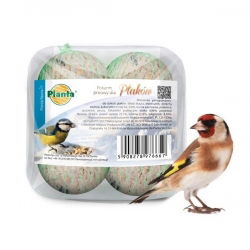 Talvinen linturehu - pienikokoinen rehupallosarja - Planta - 4 kpl - 