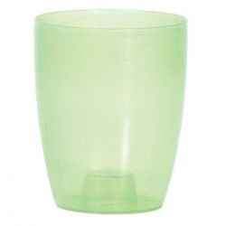 Chậu hoa lan tròn - Coubi - 16 cm - Xanh - 