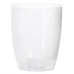 Pot bunga anggrek bulat - Coubi - 16 cm - Telus - 