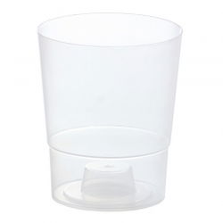 Chậu hoa phong lan - Coubi DSTO - 12,5 cm - Trong suốt - 