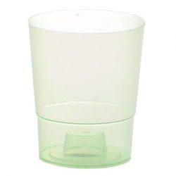 Ghiveci cu flori de orhidee - Coubi DSTO - 12,5 cm - Verde - 