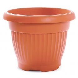 Oală de plante „Terra” în aer liber ø 17,5 cm - de culoare teracotă - 