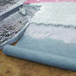 Geo-pile grigio - per pacciamatura - 1,00 x 10,00 m - 