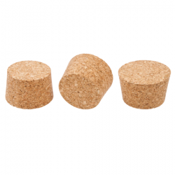 Luonnollinen agglomeroitu kartiomainen korkki - 65/56 mm - 