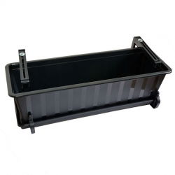 Set balkoni "Agro" - kelabu-antrasit - 40 cm - 