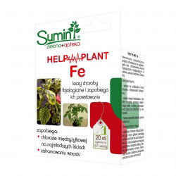 Ajutați Fe Plant - împotriva clorozei frunzelor tinere și a creșterii afectate - Sumin® - 20 ml - 