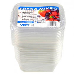 Recipiente de armazenamento de alimentos - perfeitamente adequado para congelar frutas e vegetais - 0,45 l - 10 pcs - 