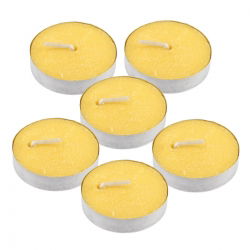 Mini svíčky proti komárům Citronella - 6 kusů - 
