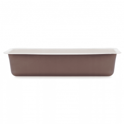 Teglia antiaderente, teglia per plumcake - cafe creme / beige - 31 x 14 cm - per dolci, torte di frutta e pane - 