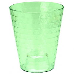 Carcasă Diament Petit pentru orhidee - 13 cm - verde lime transparent - 