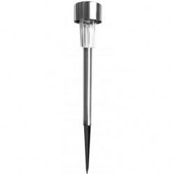 RVS lamp op zonne-energie - 5,5 x 36 cm - 