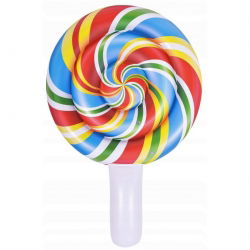 Plutajući bazen za napuhavanje, madrac - Lollipop - 178 x 125 cm - 