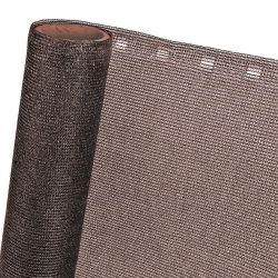 Zaslon za zasebnost balkona - zaščitna zaščita 0,9 x 5m - 90% - rjava - 