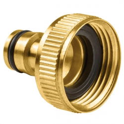 Conector de latão, acoplador com rosca fêmea BRONZE - 1 "- CELLFAST - 