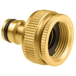 Conector universal de latão, acoplador com rosca fêmea BRONZE - 3/4 "- 1" - CELLFAST - 