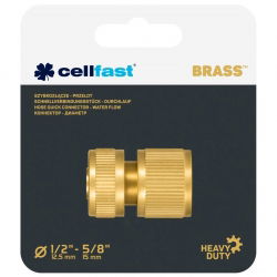 Raccordo rapido in ottone OTTONE - 1/2 "- CELLFAST - 