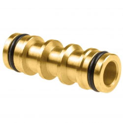 Conector de mangueira de latão de 2 vias BRONZE - 1/2 "- 3/4" - CELLFAST - 