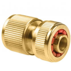Innesto rapido in ottone, raccordo con fermo - OTTONE - 1/2 "- CELLFAST - 