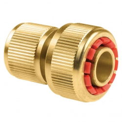 Innesto rapido in ottone, raccordo con fermo - OTTONE - 3/4 "- CELLFAST - 