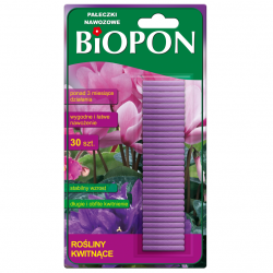 Õistaimede väetisepulgad - Biopon - 30 tk - 