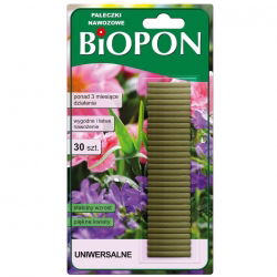 Mēslojuma universālās nūjas - vairāk nekā 3 mēnešus - Biopon - 30 gab - 